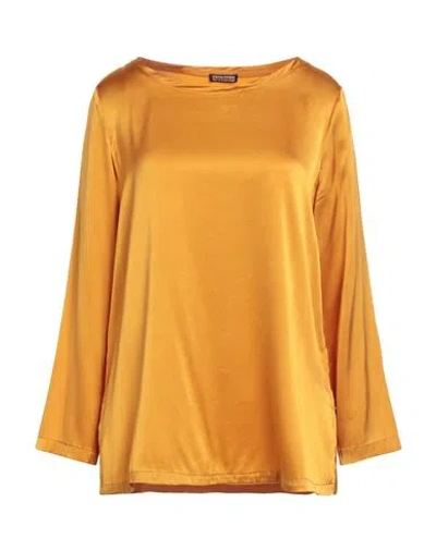 Maliparmi Malìparmi Woman Top Mandarin Size 8 Silk, Elastane