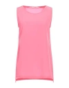 Maliparmi Malìparmi Woman Top Pink Size 8 Silk, Elastane