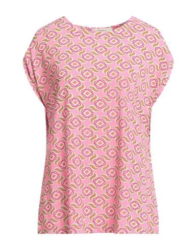 Maliparmi Malìparmi Woman Top Pink Size 8 Viscose, Elastane