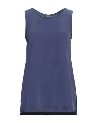 Maliparmi Malìparmi Woman Top Purple Size 4 Silk