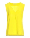 Maliparmi Malìparmi Woman Top Yellow Size 8 Silk In Yellow