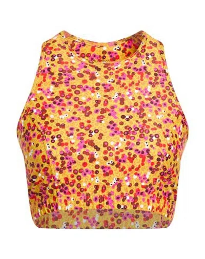Maliparmi Malìparmi Woman Top Yellow Size L Recycled Polyamide, Elastane