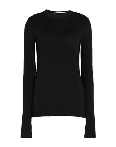 Maliparmi Malìparmi Woman T-shirt Black Size M Polyester, Viscose, Elastane