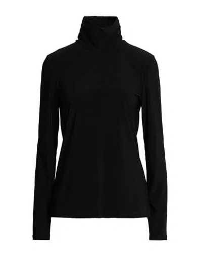 Maliparmi Malìparmi Woman T-shirt Black Size S Polyester, Elastane