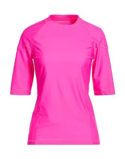 Maliparmi Malìparmi Woman T-shirt Fuchsia Size L Recycled Polyamide, Elastane In Pink