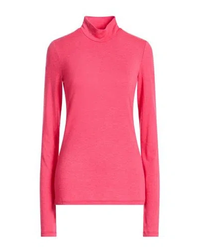 Maliparmi Malìparmi Woman T-shirt Fuchsia Size M Polyester, Viscose, Elastane In Pink