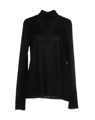Maliparmi Malìparmi Woman Turtleneck Black Size L Wool