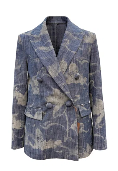 Maliparmi Women's Jacket  In Blue