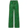 Maliparmi Drawstring Floral Cuffed Trousers