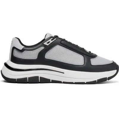 Mallet Alton Leather And Mesh Trainers In Multi