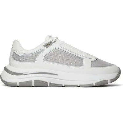 Mallet Alton Leather And Mesh Trainers In Multi
