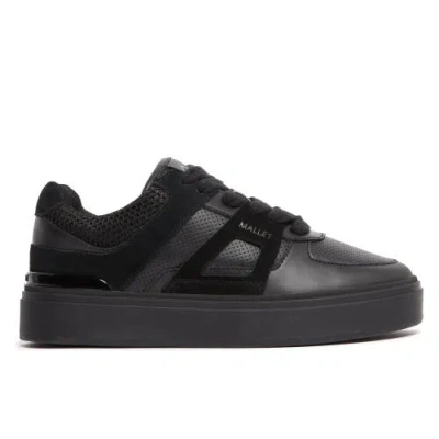 Mallet Fenchurch Skate-style Sneakers In Black