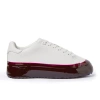Mallet Grftr Dip Low-top Platform Trainers In White