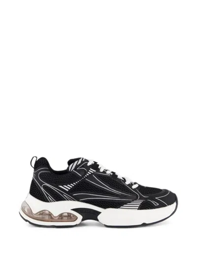 Mallet Jupiter Panelled Sneakers In Black