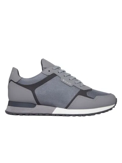 Mallet Men's Lowman Ballistic Mesh Sneakers In Grey