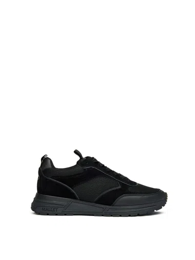 Mallet Mens Bethnal Trainers In Black