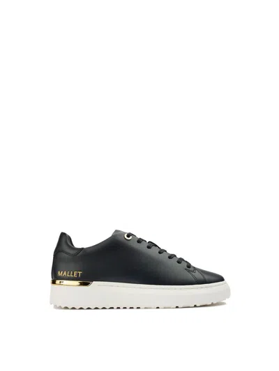 Mallet Mens Grftr Lite Trainers In Black