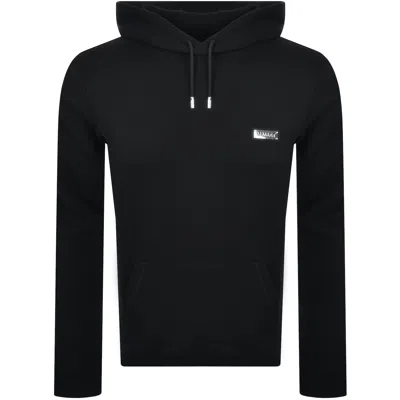Mallet Plaque Hoodie Black