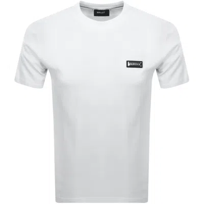 Mallet Plaque T Shirt White