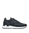 Mallet Popham Lite Leather And Mesh Low-top Trainers In Multi