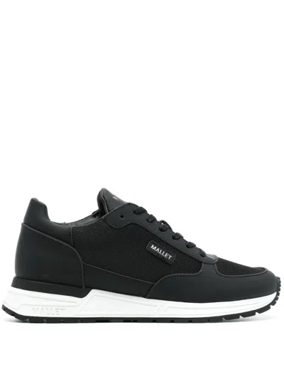 Mallet Popham Lite Triple Sneakers In Black