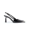 Mallet Selene Slingback Heels In Black