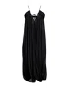 Malloni Midi Dresses In Black