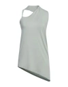 Malloni Woman Top Light Green Size L Viscose, Elastane In Green