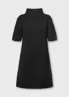Malo Abito In Cashmere In Black