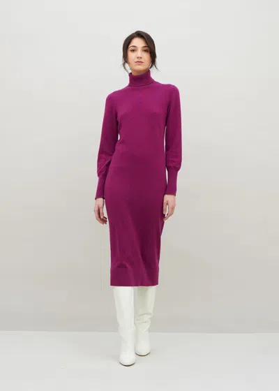 Malo Abito In Cashmere In Purple