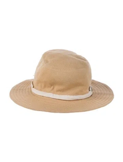 Pre-owned Malo Belt Accented Bucket Hat In Neutral