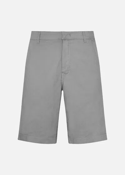 Malo Bermuda In Misto Cotone In Gray
