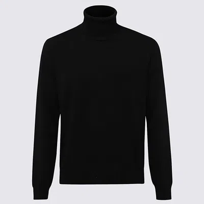 MALO BLACK CASHMERE JUMPER