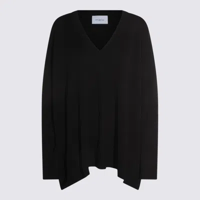 MALO BLACK CASHMERE KNITWEAR