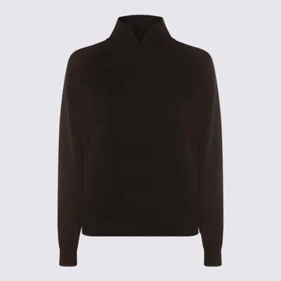 MALO BLACK CASHMERE KNITWEAR