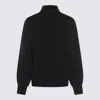 Malo Ribbed Mock Neck Knitwear With Long Sleeves In Multi