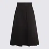 MALO MALO BLACK COTTON SKIRT