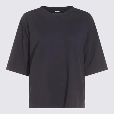 Malo Black Cotton T-shirt In Multicolor