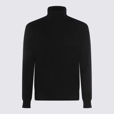 MALO BLACK KNITWEAR