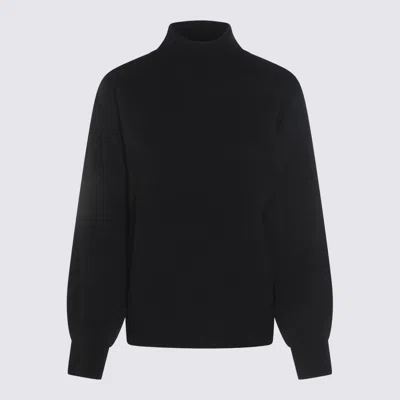 Malo Black Wool Knitwear