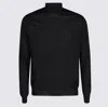 Malo Turtleneck Sweater In Black