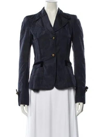 Pre-owned Malo Blazer In Blue