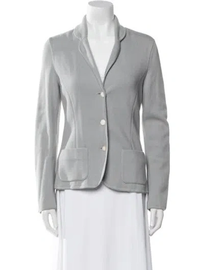 Pre-owned Malo Blazer In Gray