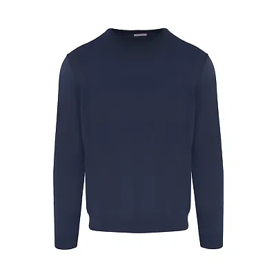 Pre-owned Malo Blue Cashmere Sweater