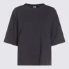 Shop Malo Blue Cotton T-shirt