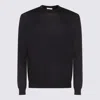 Malo Maglia Girocollo In Cashmere E Seta In Blue