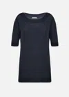Malo Maglia Scollo A Barca In Super Soft Cashmere