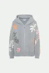 Malo Bomber Camelia In Luxury Cashmere In Gray