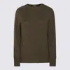 MALO BROWN WOOL KNITWEAR