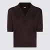 Malo Brown Wool Polo Shirt